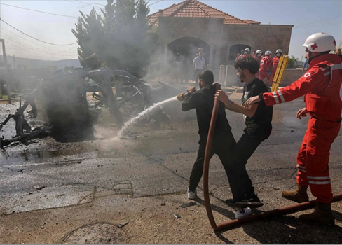 الصحة اللبنانية: 5 شهداء في غارات صهيونية على جنوب لبنان