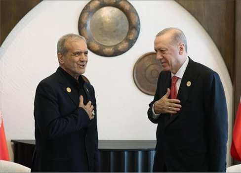 مكالمة هاتفية بين أردوغان وبزشكيان بشأن الصواريخ البالستية