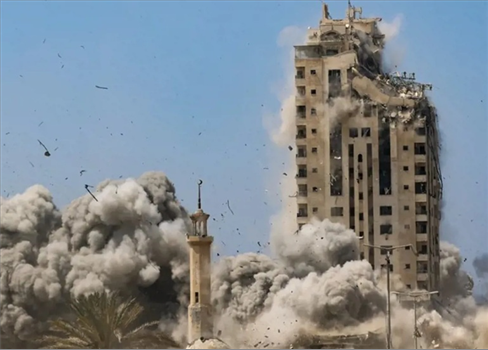 عشرات الشهداء في قصف صهيوني على مدينة غزة