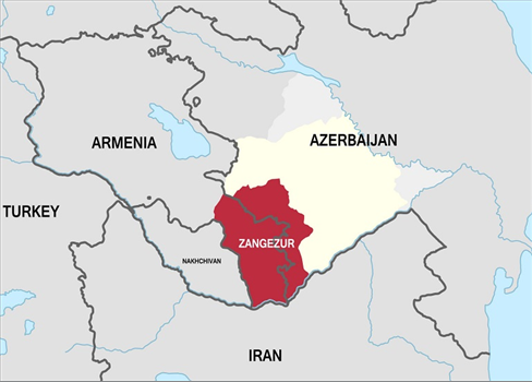 أوراسيا ديلي: ممر زنغزور يصعد المواجهة بين تركيا وإيران