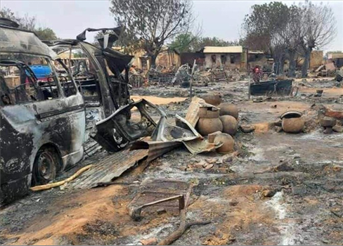 مقتل 10 مدنيين في غارة بطائرة مسيّرة استهدفت سوقًا بشمال دارفور