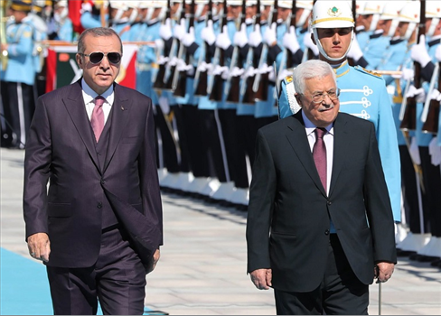 أردوغان يستقبل عباس لبحث مستقبل الصراع مع الصهاينة