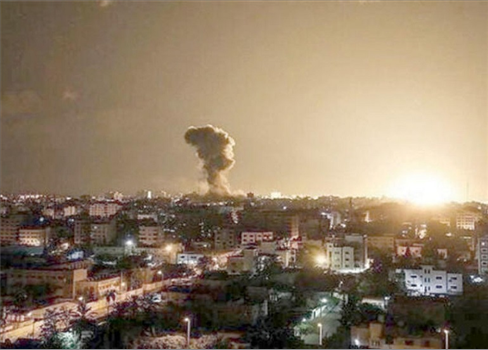 قصف صهيوني على مواقع إيرانية في دمشق