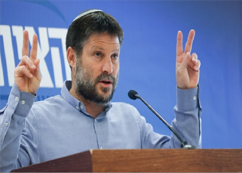 سموتريتش: العمل جارٍ على رسم خرائط ضم الضفة الغربية