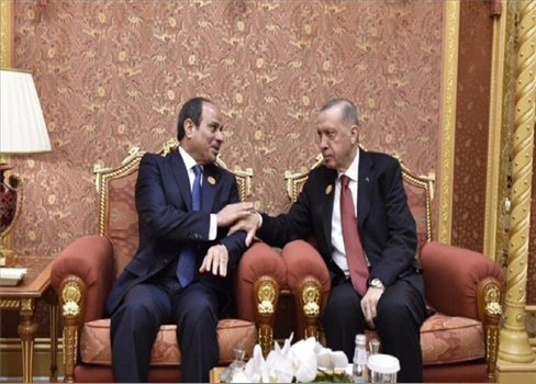 السيسي يلتقي الرئيس التركي في القاهرة وغزة على رأس طاولة التباحث
