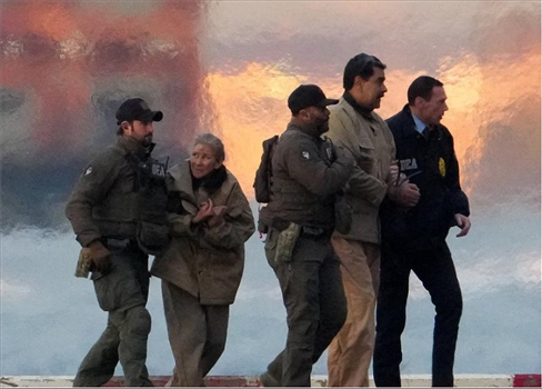 مادورو يمثل أمام محكمة أمريكية في نيويورك بعد يومين من اعتقاله