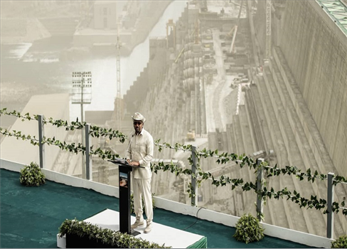 إثيوبيا تفتتح رسميا سد النهضة وسط أجواء احتفالية وصمت مصري وسوداني