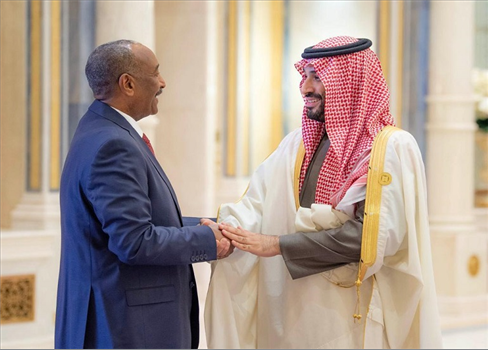محمد بن سلمان يلتقي البرهان في الرياض لبحث جهود تحقيق الأمن في السودان